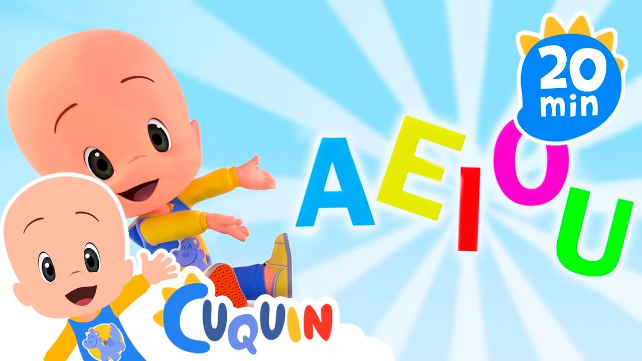 Vowels unboxing | Cleo & Cuquin Educational Videos for Children