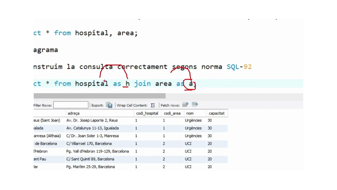 DA2 0484 U3L2010 Consultes SQL complexes  Join