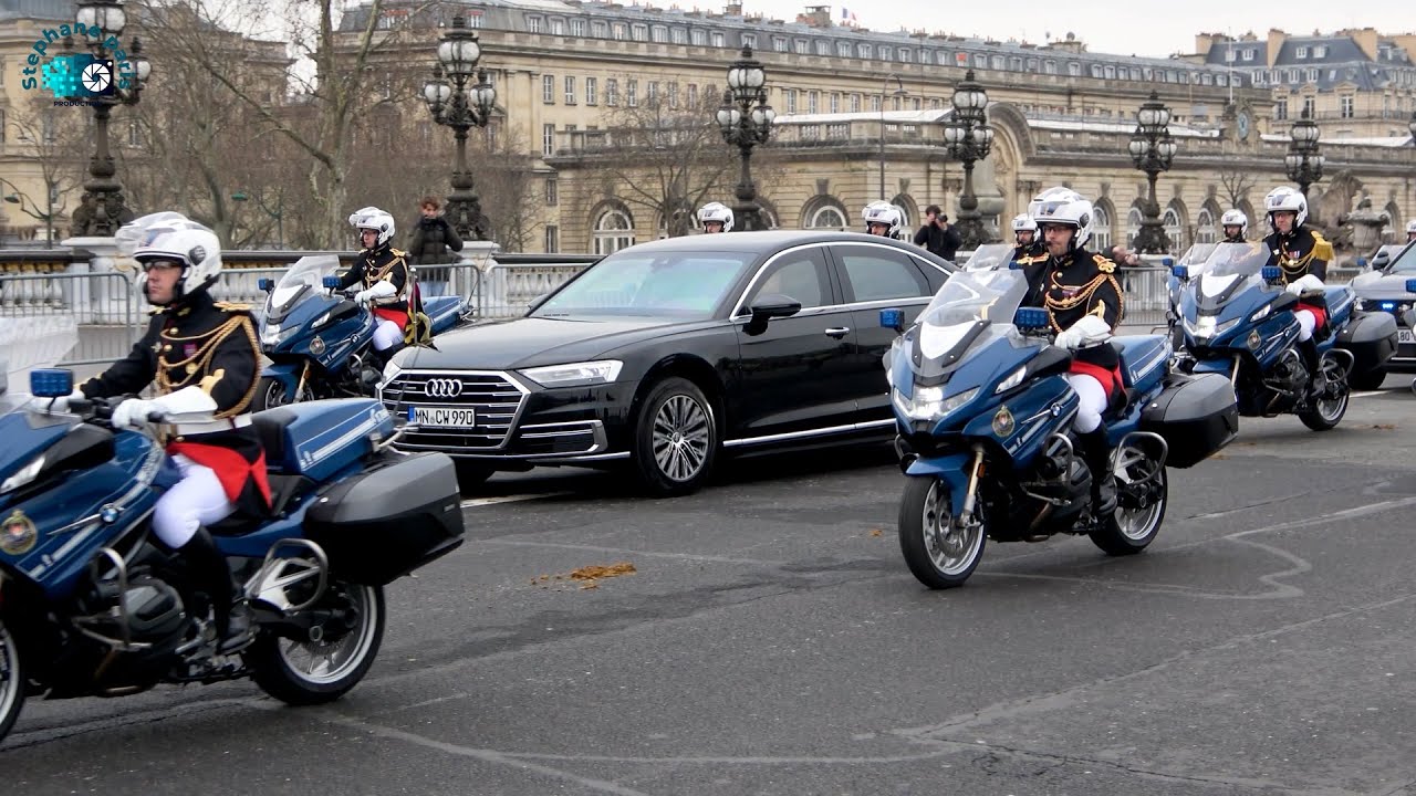 Angolan President João Lourenço in Paris for a State Visit