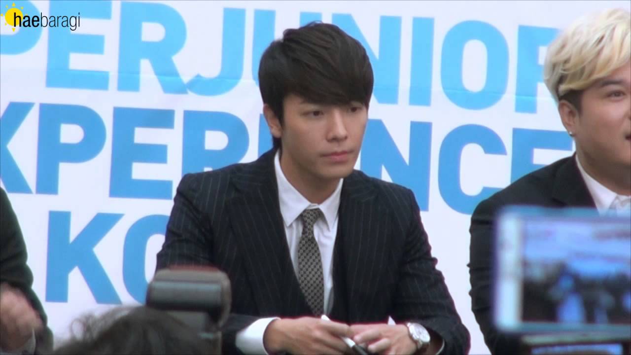 130911 Super Junior Experience Korea Fansign DONGHAE
