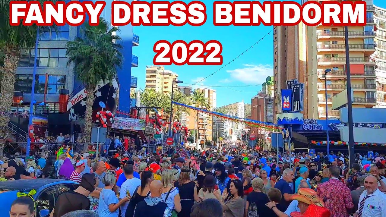 FANCY DRESS BENIDORM 2022: This was EPIC! 🎉 #benidorm