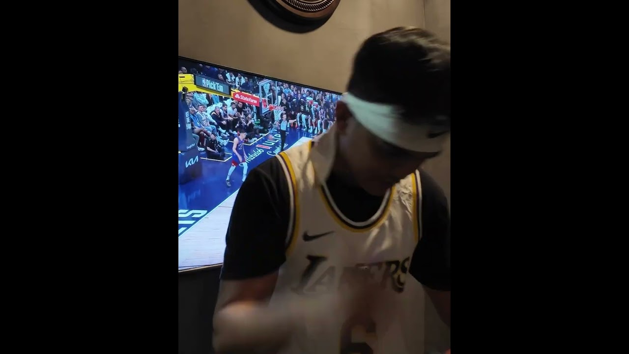 LAKERS vs DENVER PLAYOFFS GAME 1 | REACTION VIDEO