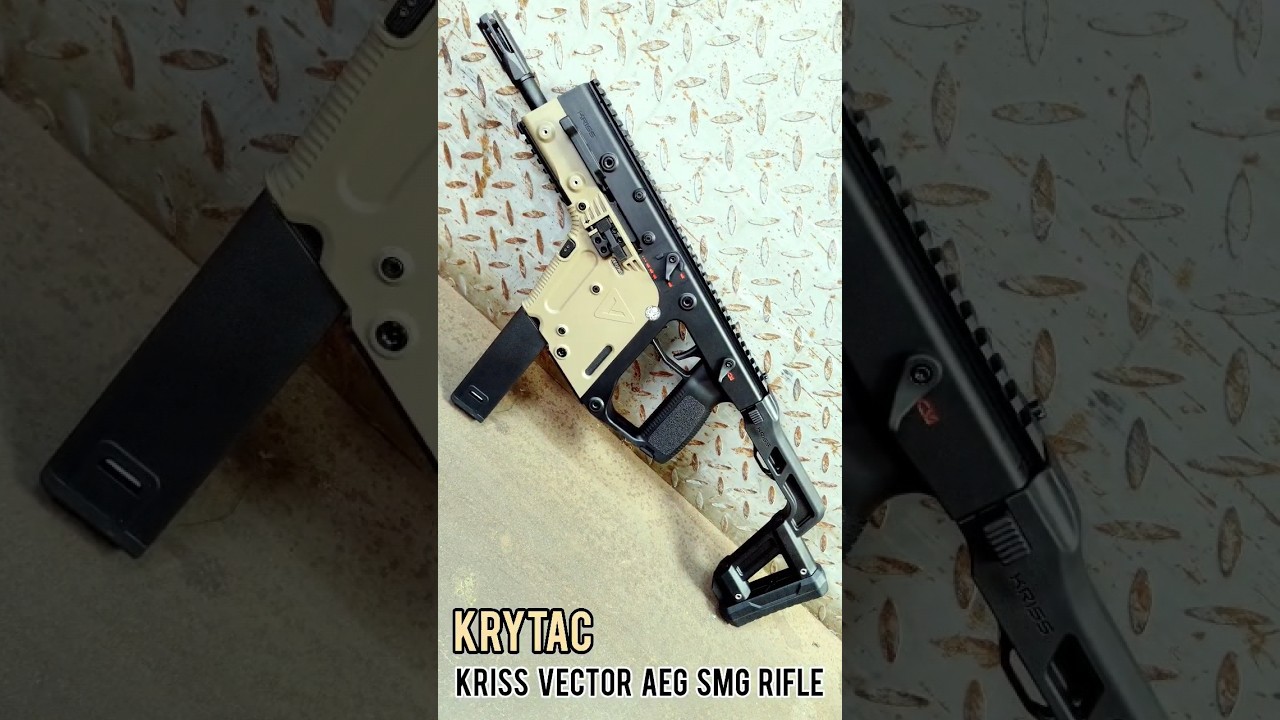 KRYTAC KRISS Vector AEG SMG Rifle Airsoft (2-Tone)