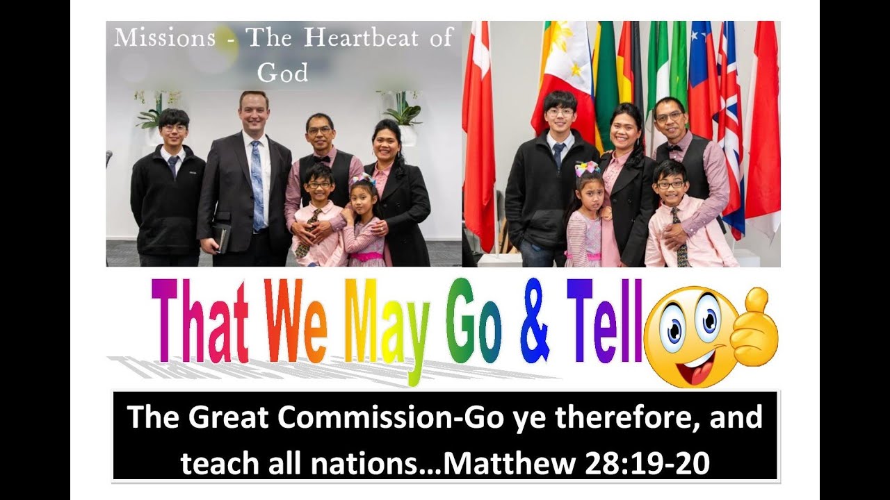 #MissionsTheHeartbeatofGod! #Matthew28:19-20ThatWeMayGoAndTellAugust 2021! #SundayVlog3 👩‍👩‍👦‍👦🙏😘🤩😍💖