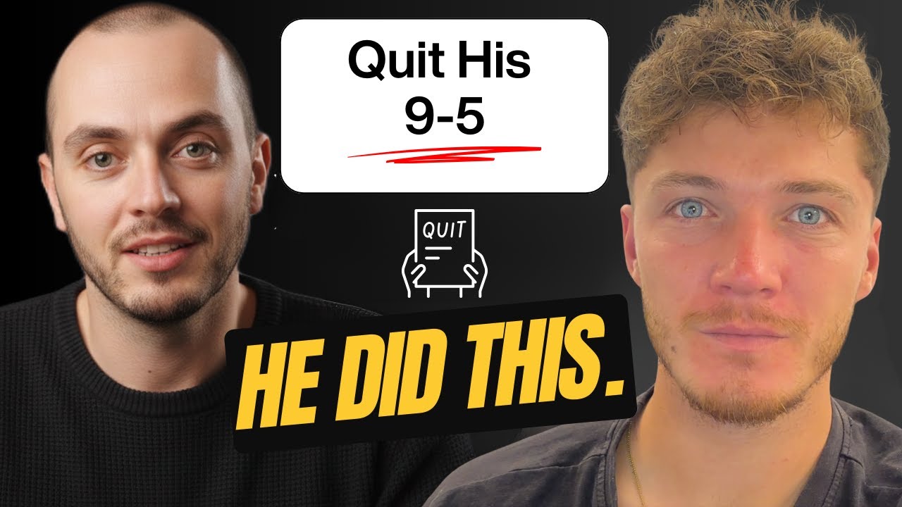 He Quit His 9-5 by Using Ai to Build An Online Business