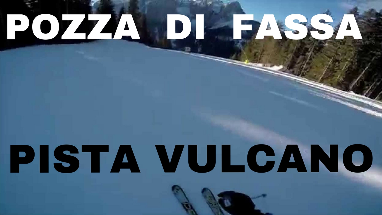 Pozza di Fassa, skiarea Buffaure: nuova pista nera Vulcano