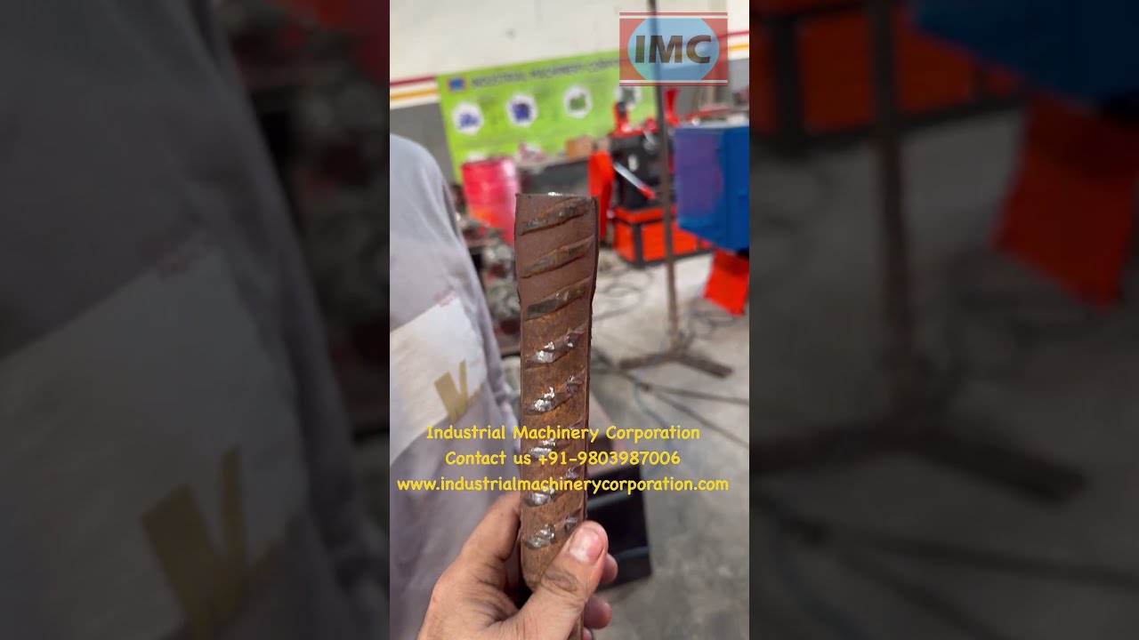 TMT Bar Cold Forging Machines | #threadingmachine #machine #industrialmachinery #manufacturing