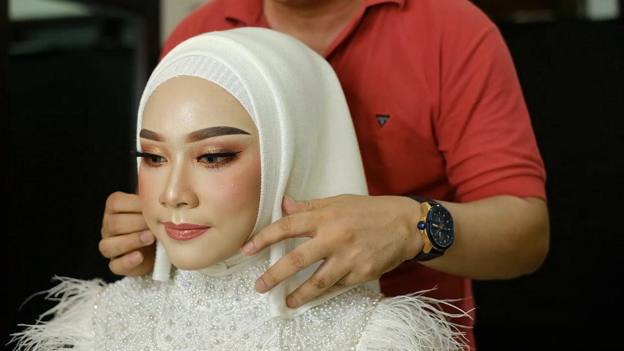 Hijab Pengantin/Wedding Simple #1