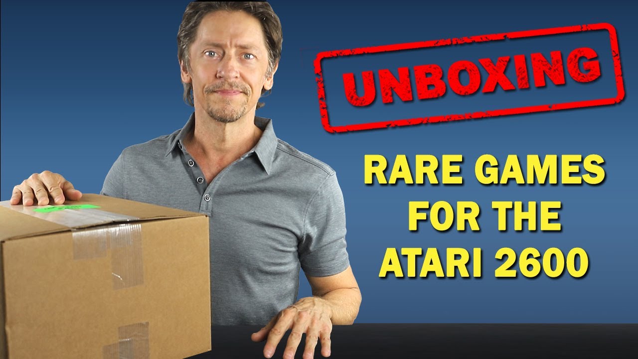 UNBOXING: Rare and Hard-to-Find Games for the Atari 2600