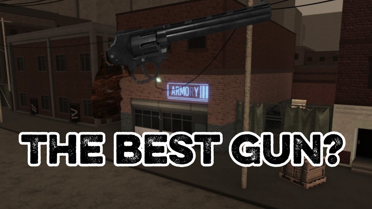 The best weapon for skilled players | criminality roblox