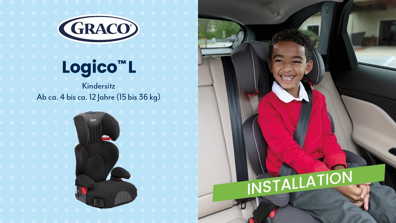 Anleitung | So installiert ihr den Graco Logico&trade; L Kindersitz