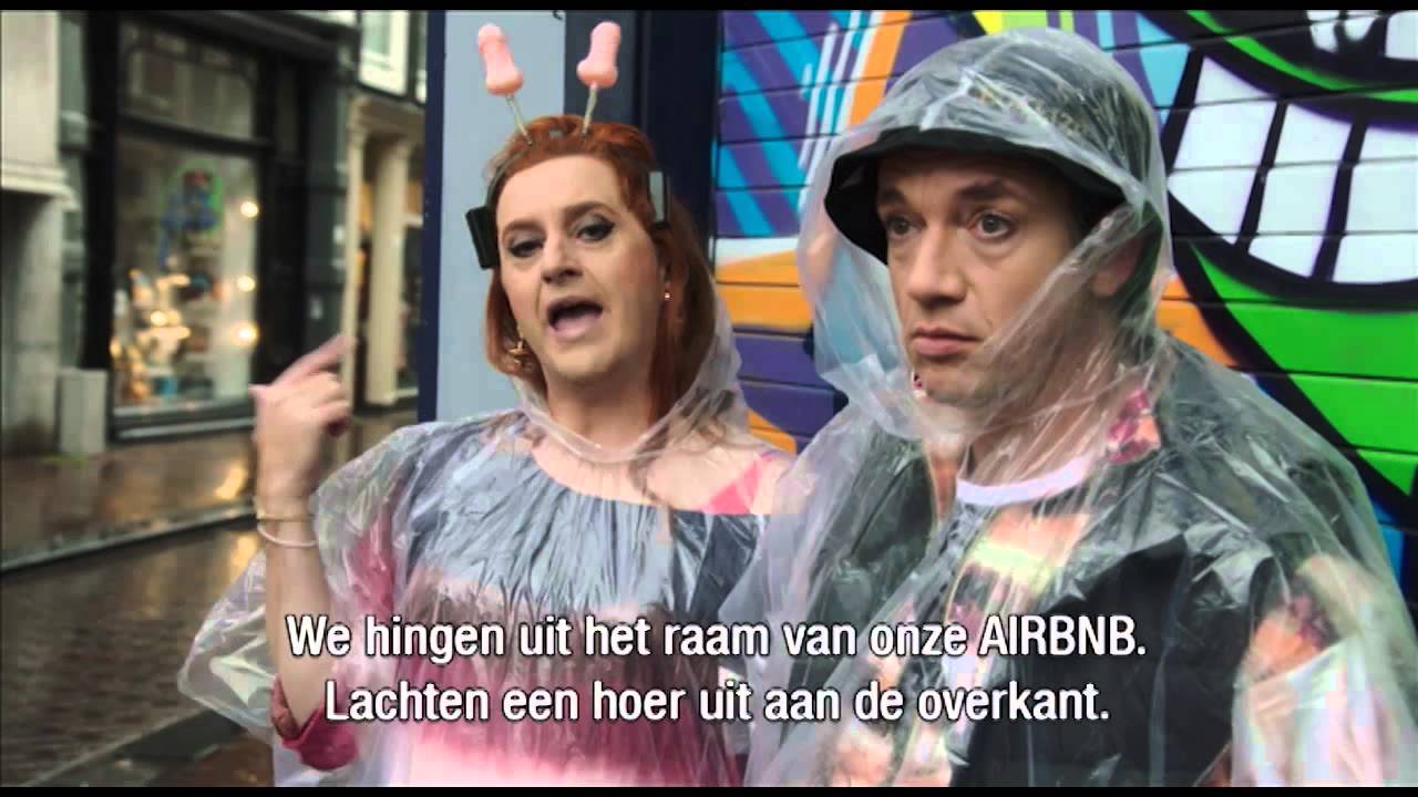 Koefnoen - Tracy en Darren, Britse toeristen in Amsterdam