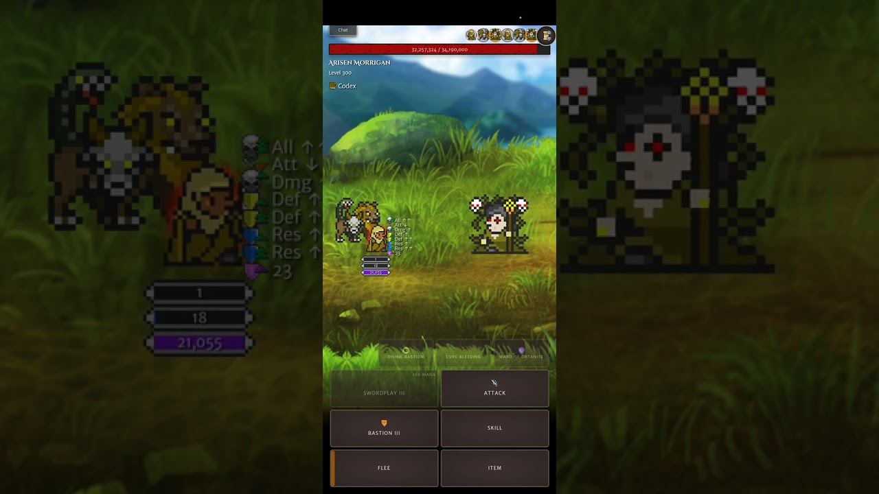 『Orna RPG』Level 225 - 230 Realmshifter vs Arisen Morrigan Strategy