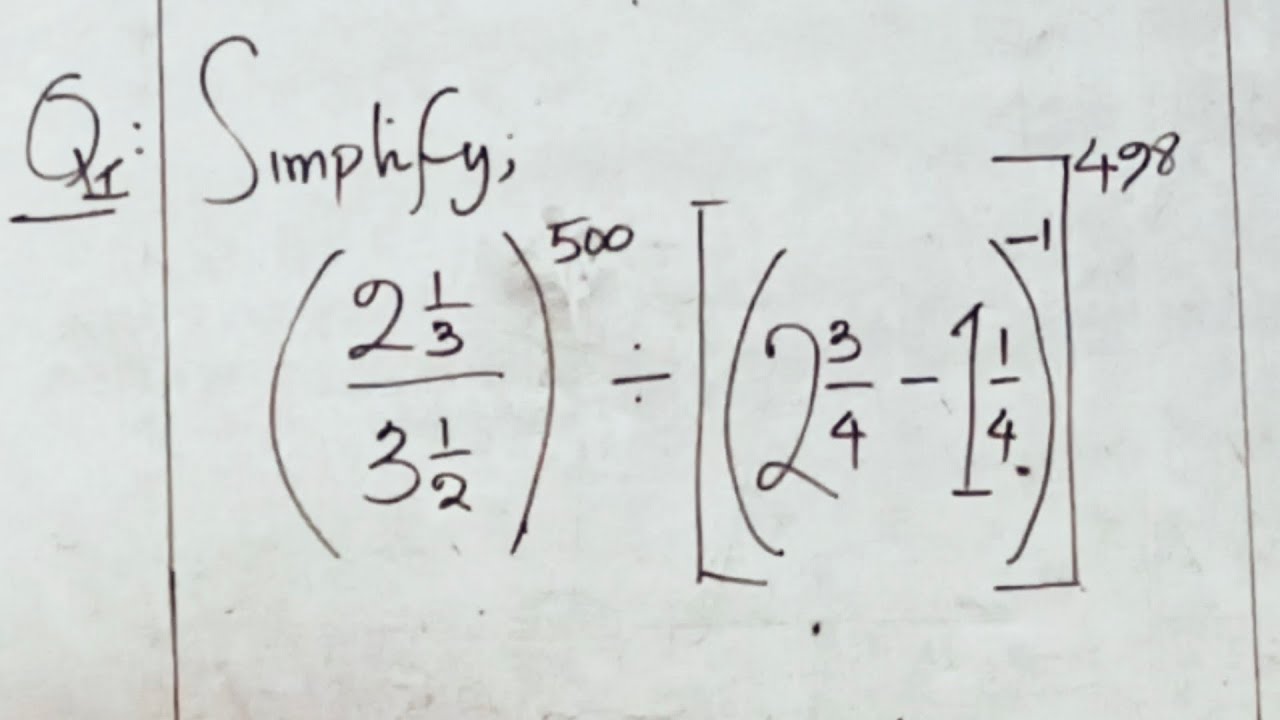 II Fractions II Numerators II Denominators II