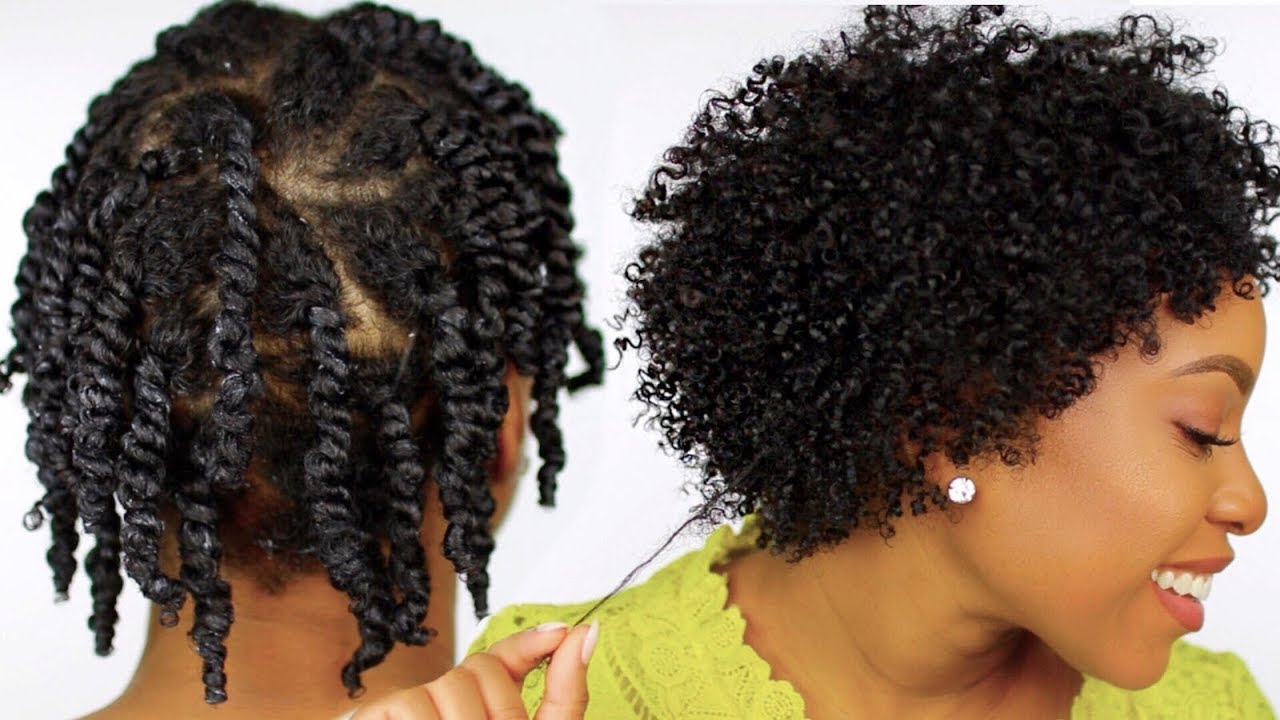 HOW TO | Moisturized and Defined Twist Out on Short Natural Hair (Step by Step Tutorial)