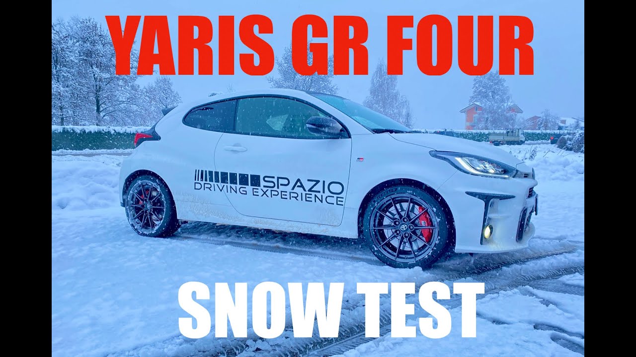 GR Yaris - Snow machine!!!