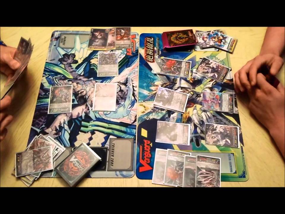 Cardfight! Vanguard:Link Joker (Chaos Breaker Dragon) vs Nubatama (Stealth Dragon)
