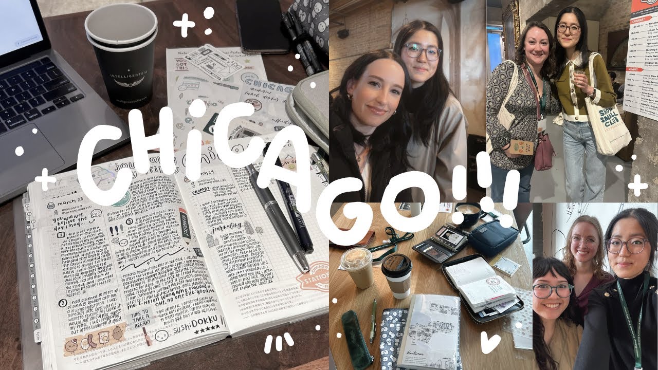 Chicago Journaling Vlog | 2025 Chicago Stationery Fest