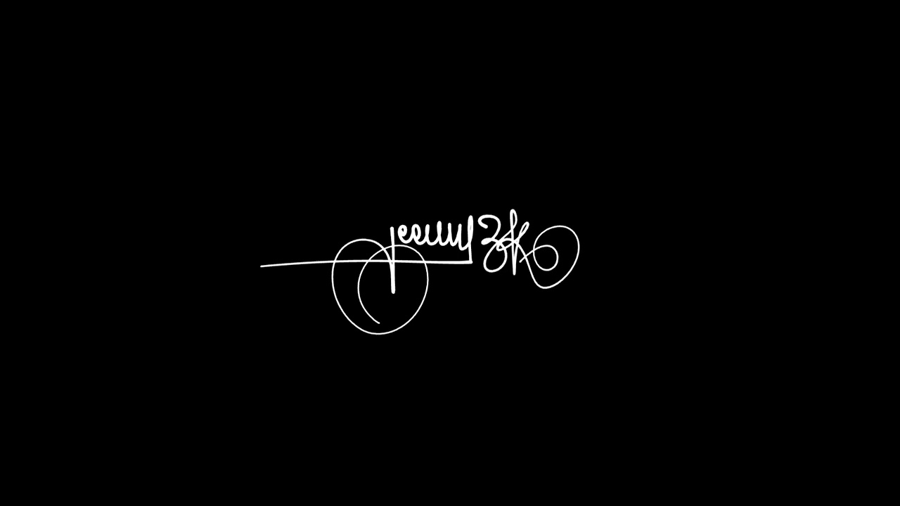 My signature animation