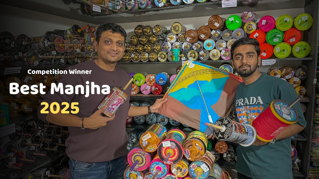 BEST MANJHA FOR KITE FESTIVAL 2025 | UTTARAYAN 2025