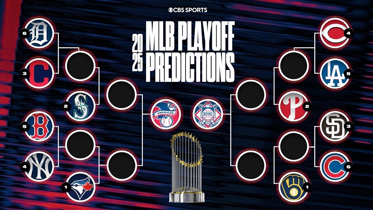 Former player predicts AL & NL winners, crowns a World Series champ 🏆 | 2025 MLB Playoff Predictions