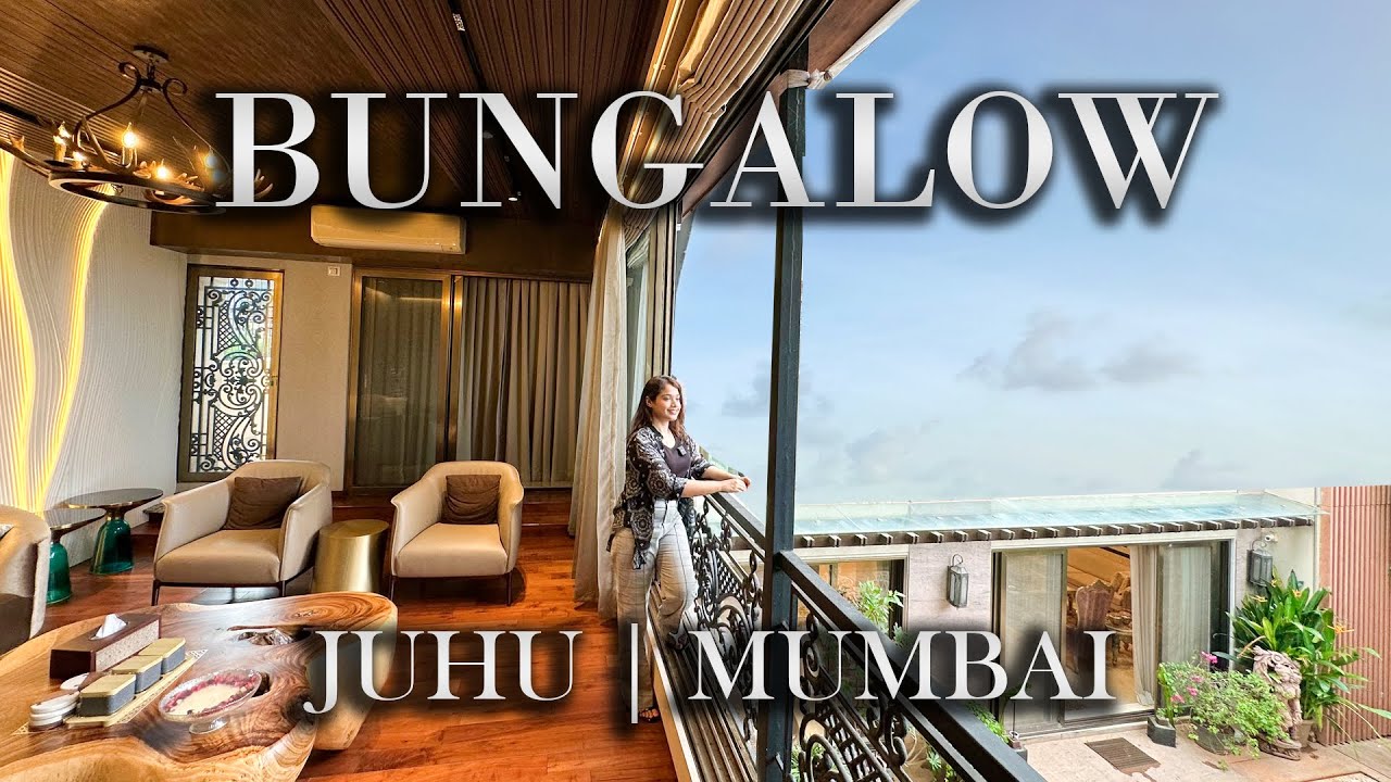 Tour a Lavish 55 Crore Bungalow near JUHU BEACH, Mumbai | India 🌊✨🏡