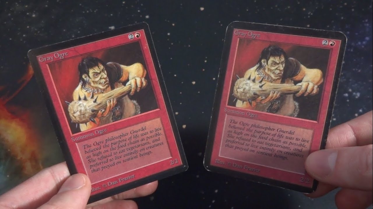 How to tell the difference?? Alpha vs Beta - MTG