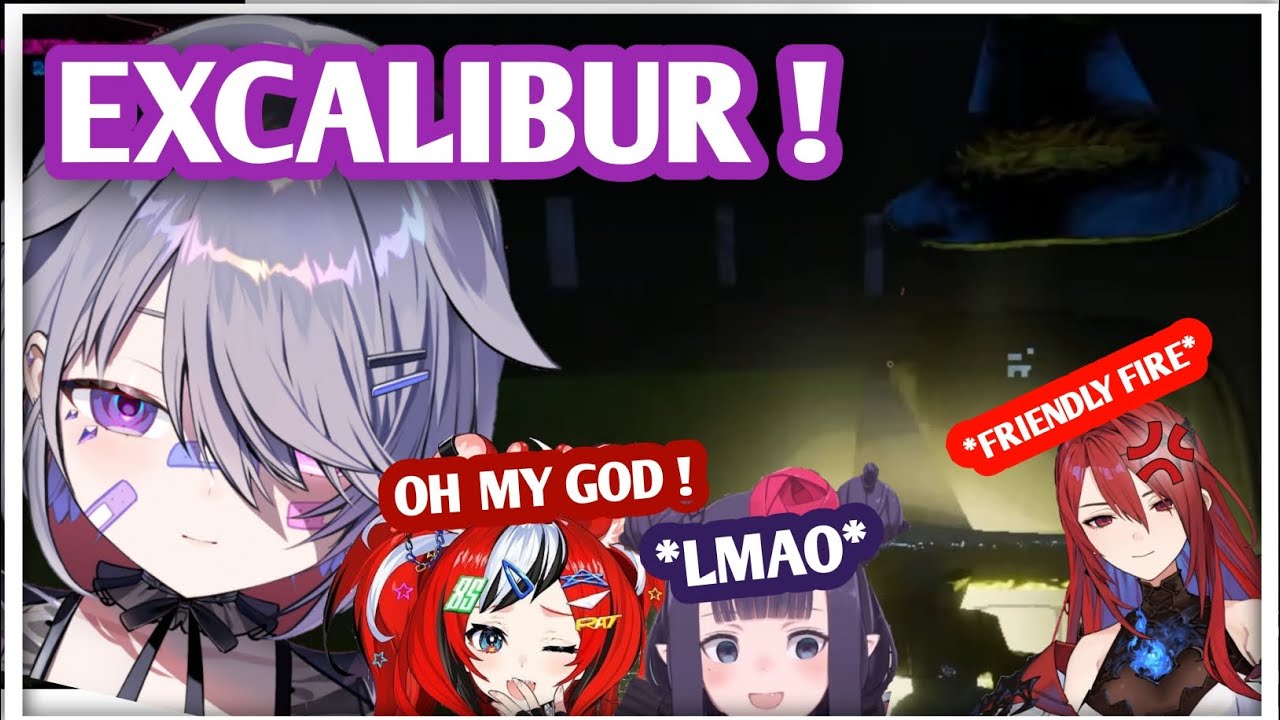 Bae & Ina When Biboo Uses Her Excalibur To Liz [Koseki Bijou/Elizabeth Rose Bloodflame]
