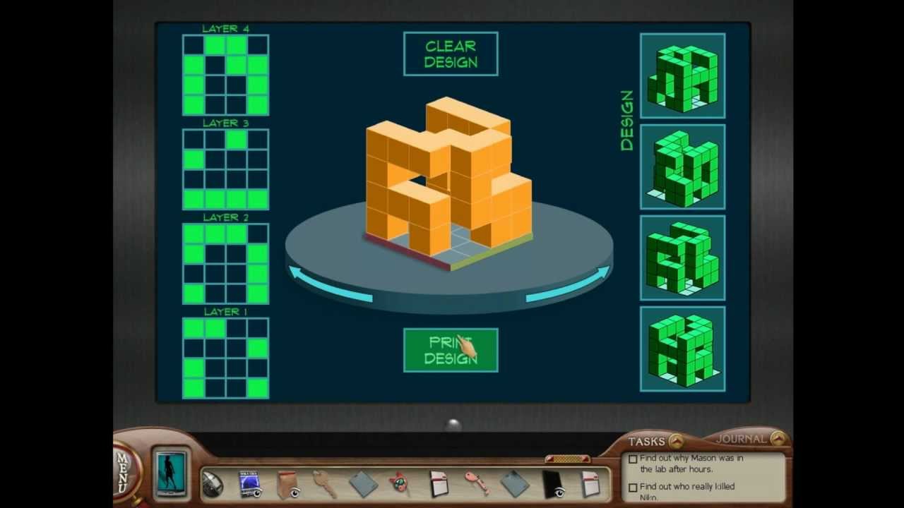 Nancy Drew: The Deadly Device (Part 12): The 3D Modeling Puzzle