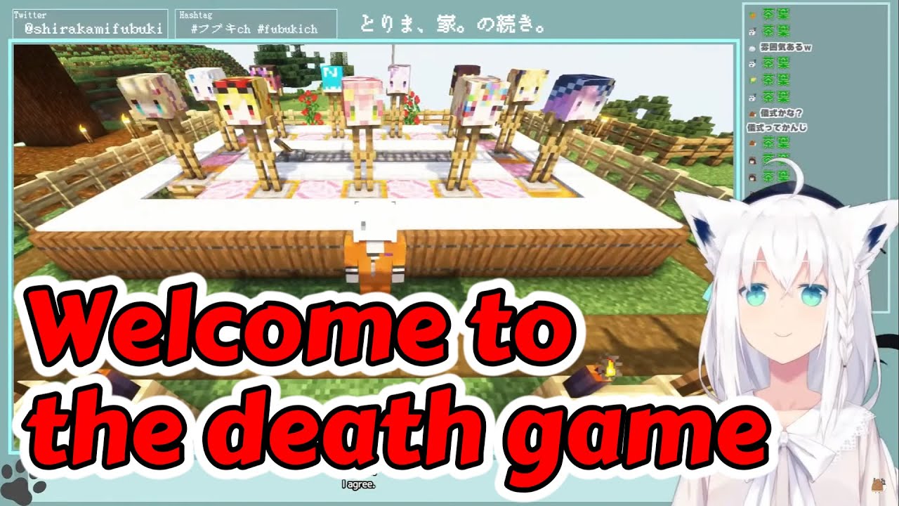 【ENG SUB】Welcome to the DEATH GAME【hololiveJP clips / Shirakami Fubuki】