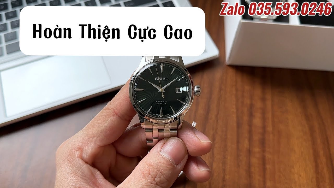 Hoàn Thiện Cực Cao - Đồng Hồ Seiko Presage Cocktail - Hàng New Full Box