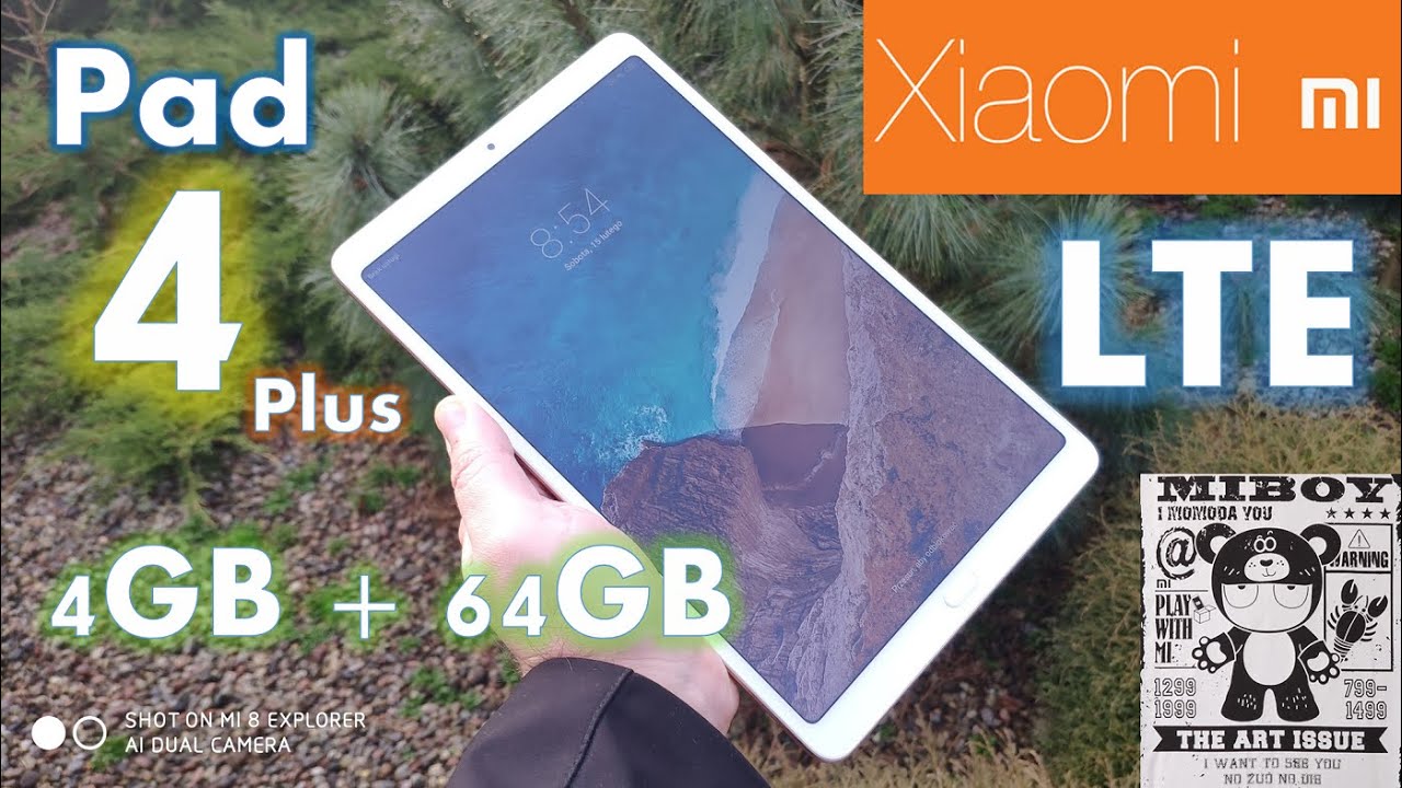 Xiaomi Mi Pad 4 Plus LTE 4GB+64GB