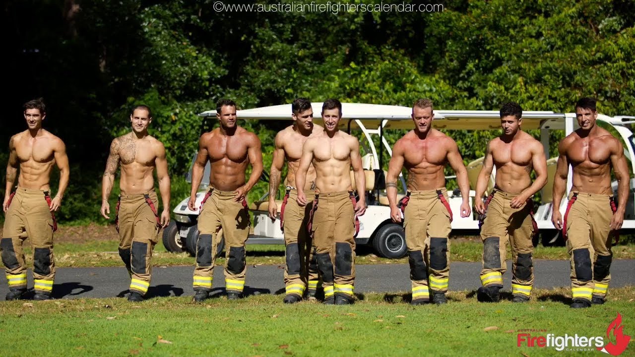 People Are Swooning Over Firefighters Posing With Puppies and Animals For Calendar