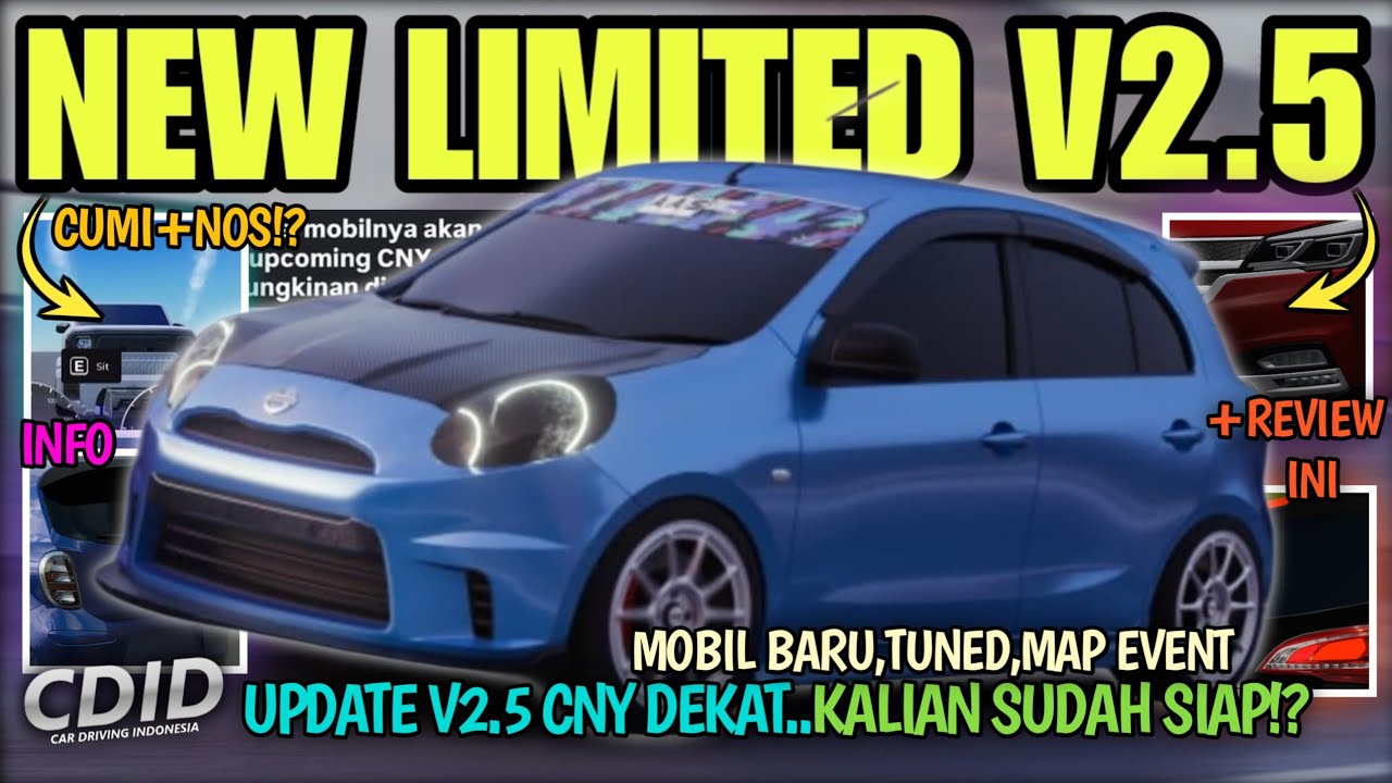 NEW CARS TUNED LIMITED INFO CONFIRM OTW CDID UPDATE V2.5 CNY IS NEAR | CDID Roblox Part 13