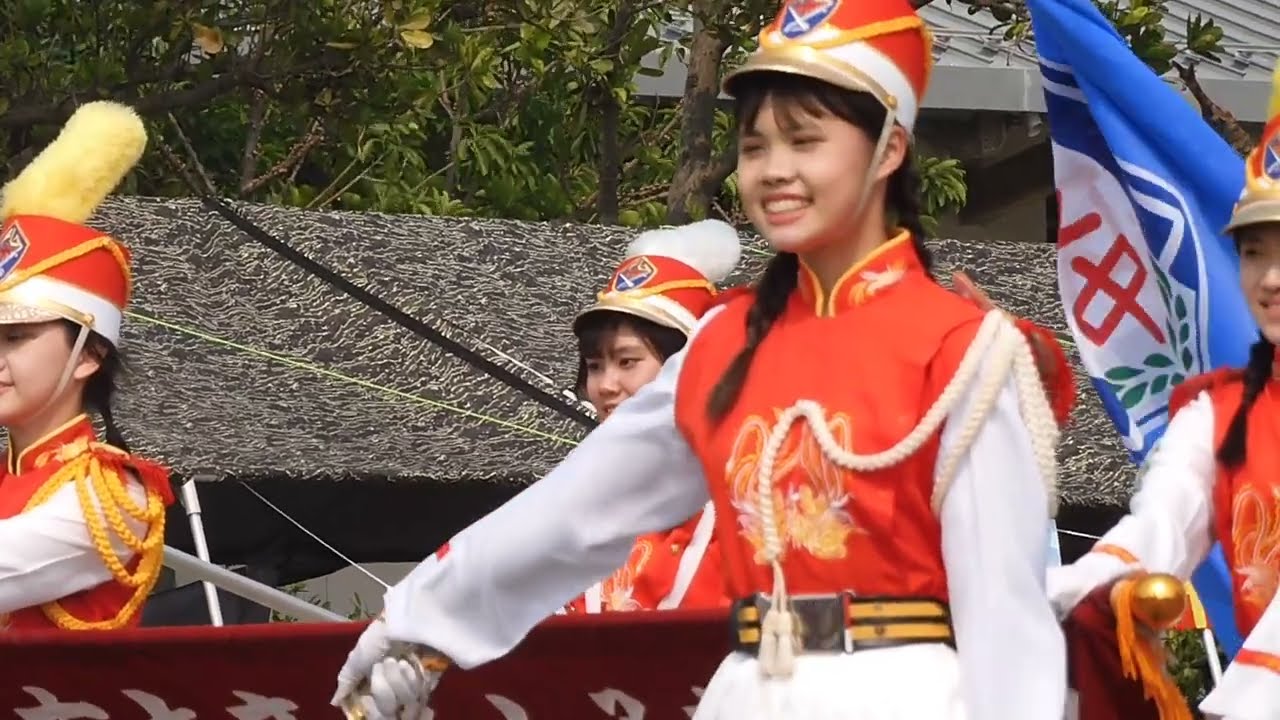 2023/4/15 全國儀隊競賽南區初賽 高雄女中儀隊表演