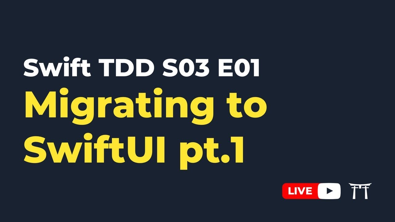 S03E01: How SwiftUI fits in a Clean Architecture | Professional iOS Engineering Series