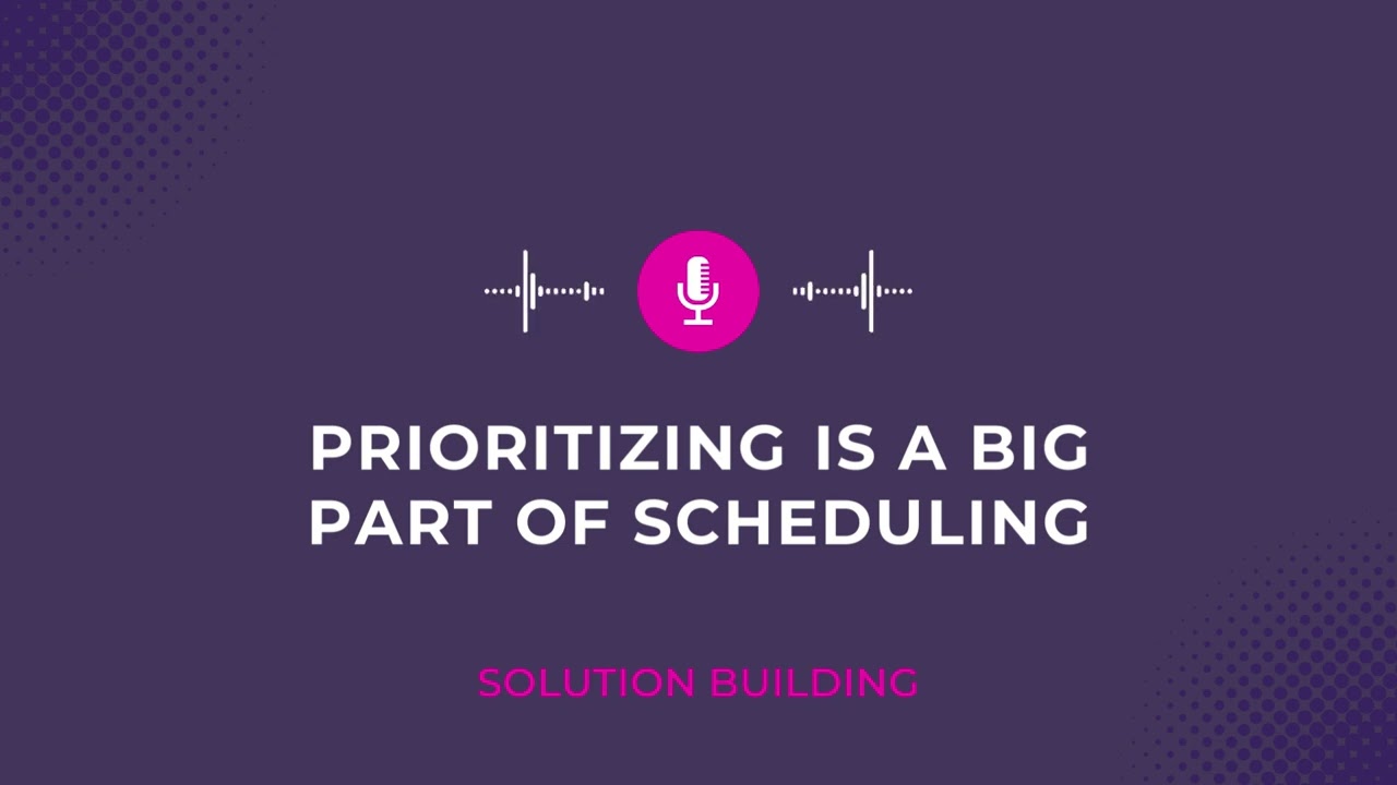 Prioritizing Is a Big Part of Scheduling #construction #business #podcast