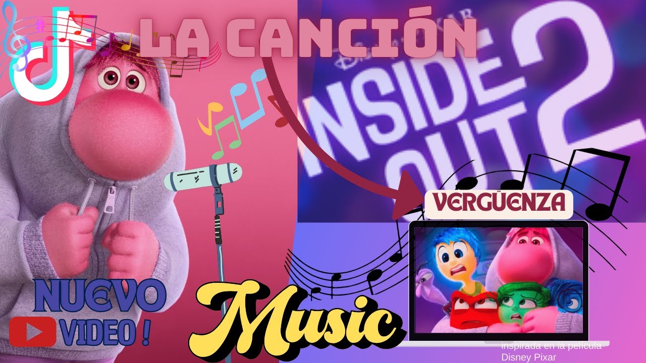 La Canción de Vergüenza🎶 | Intensamente 2 - Del Revés 2 - Inside Out | Música.