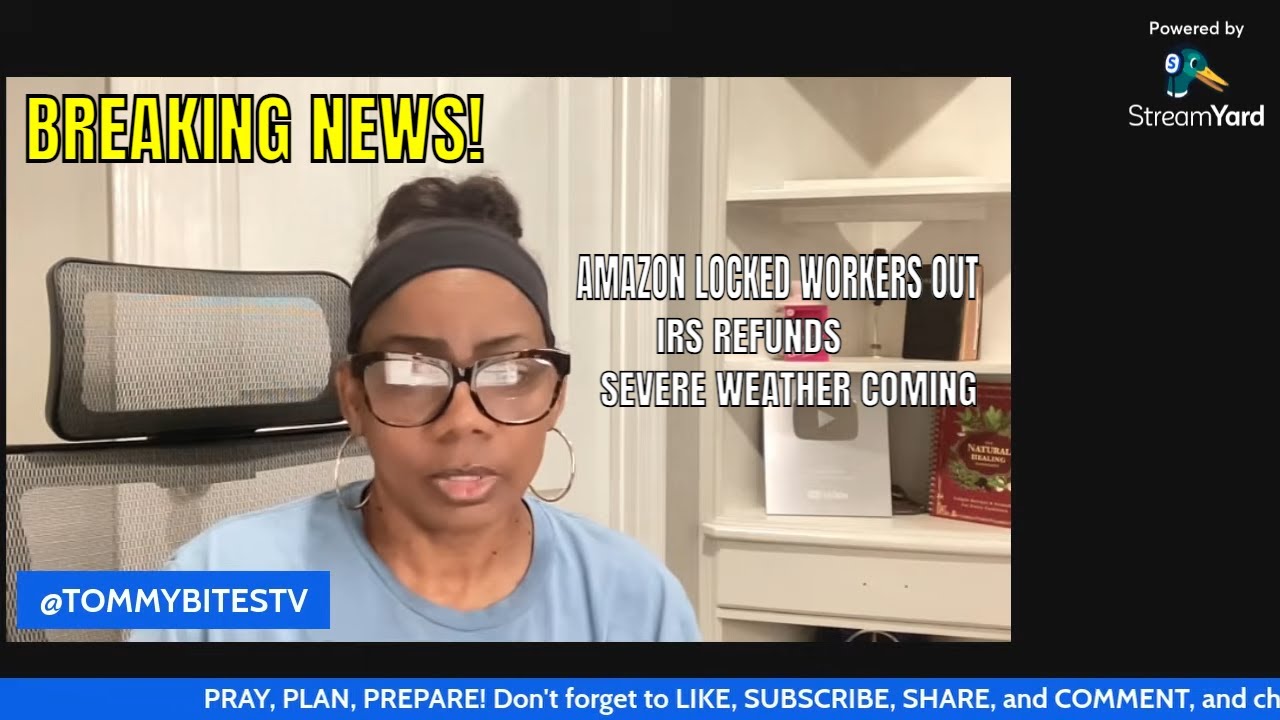 IRS REFUNDS, SEVERE WEATHER, AMAZON LOCKS WORKERS OUT DURING TORNADO | Flu Outbreaks Happening