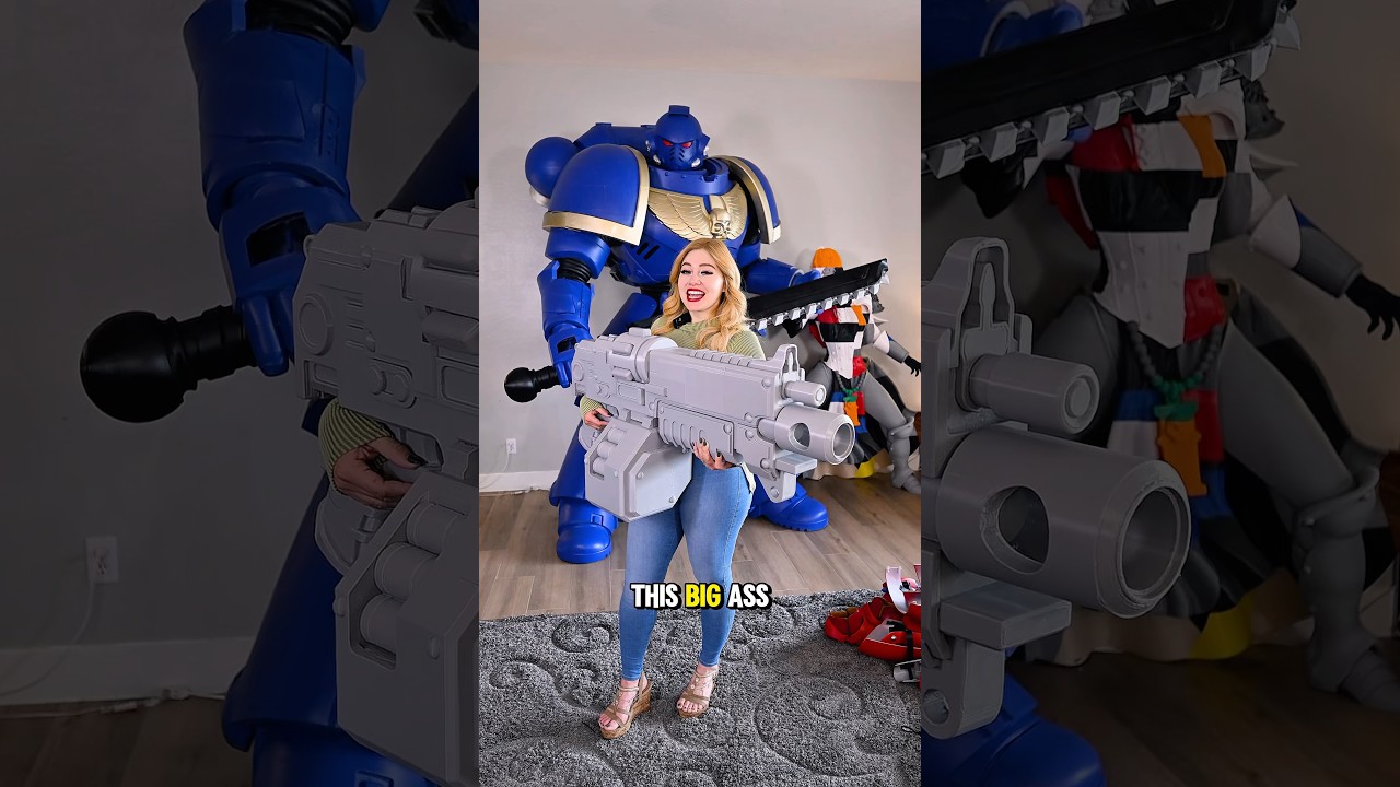 A Massive Life size Auto Bolter 