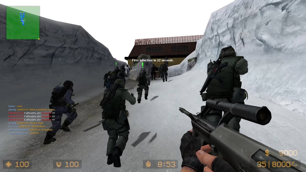 Counter Strike Source Zombie Escape Unloze