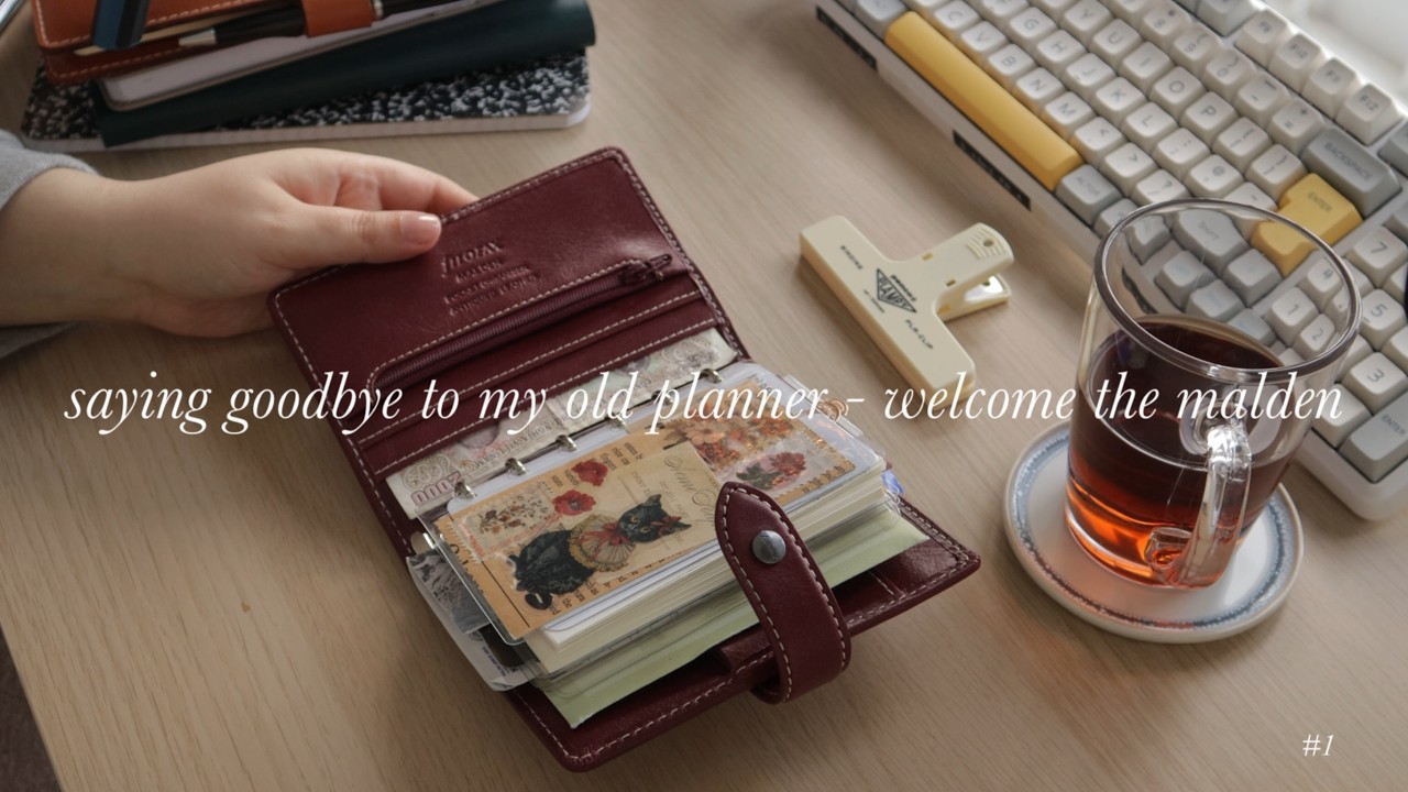 Moving into my new Filofax - a fresh start