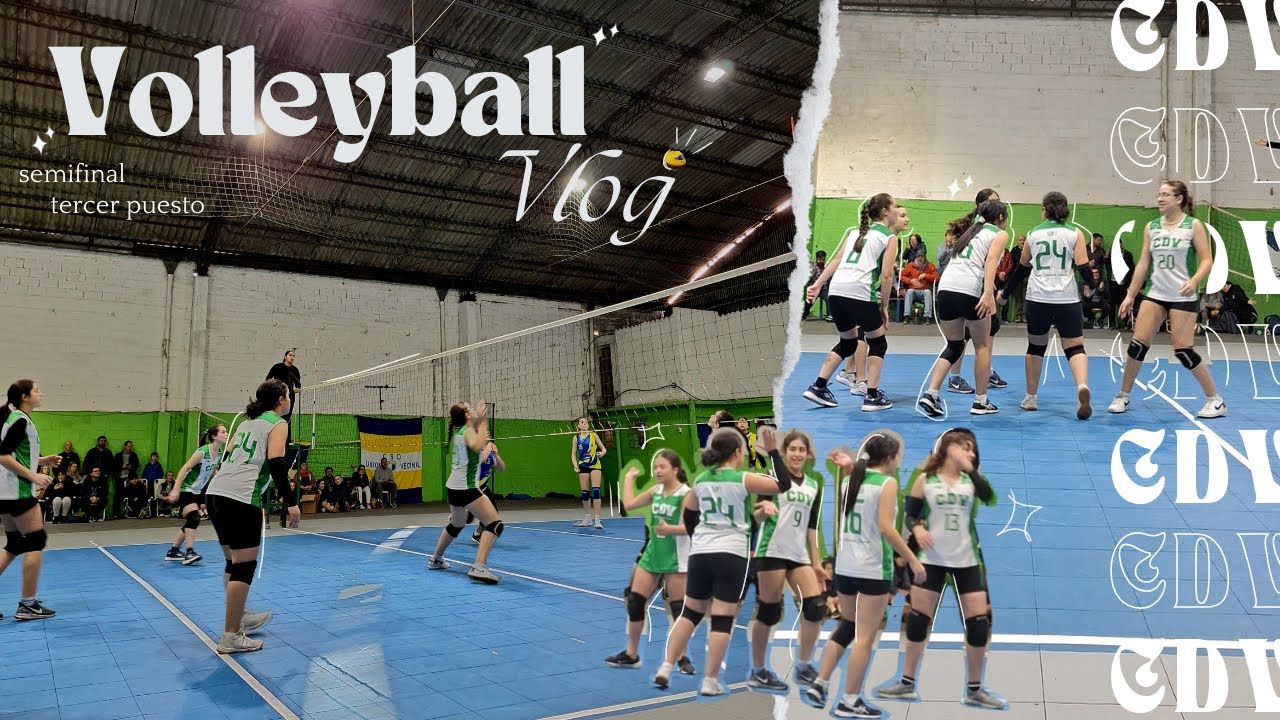 VOLEY VLOG: grwm & partido sub15