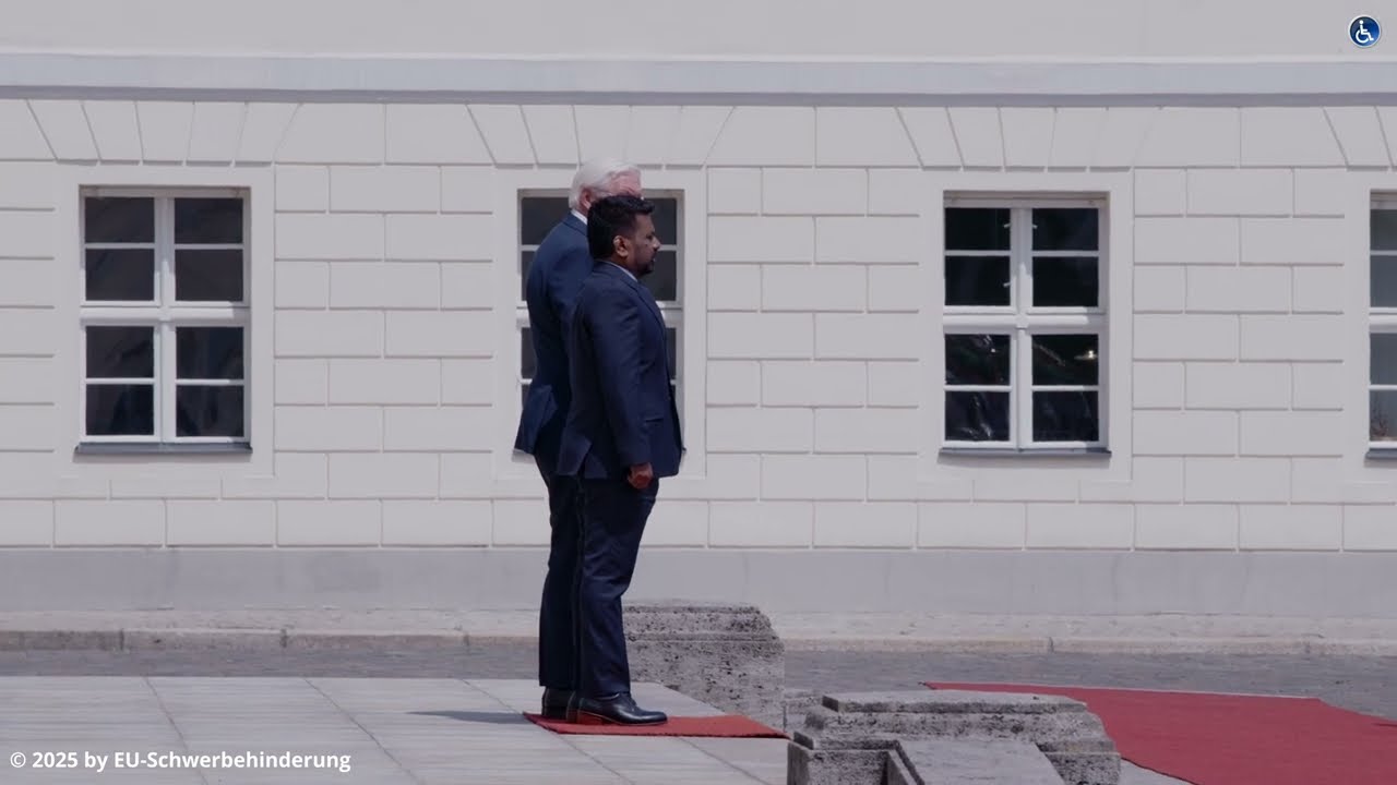 Sri Lanka Anura Kumara Dissanayake - Empfang mit militärischen Ehren beim Bundespräsidenten