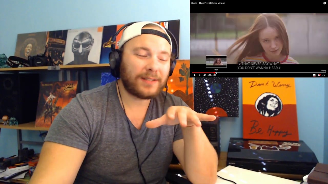 Sigrid - High Five (Official Video) | REACTION!!!