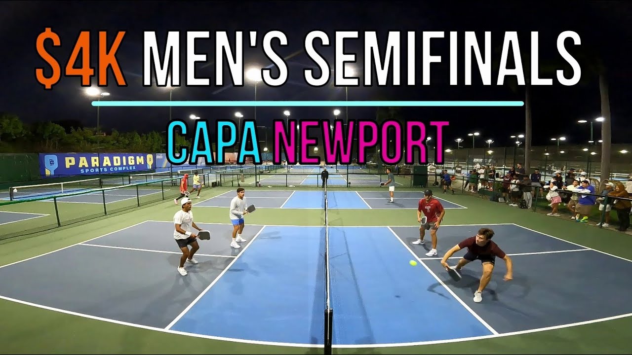 EPIC $4k Men's Open Semis Kevin/Andre vs Erik/Mr. Unbelievable CAPA Newport