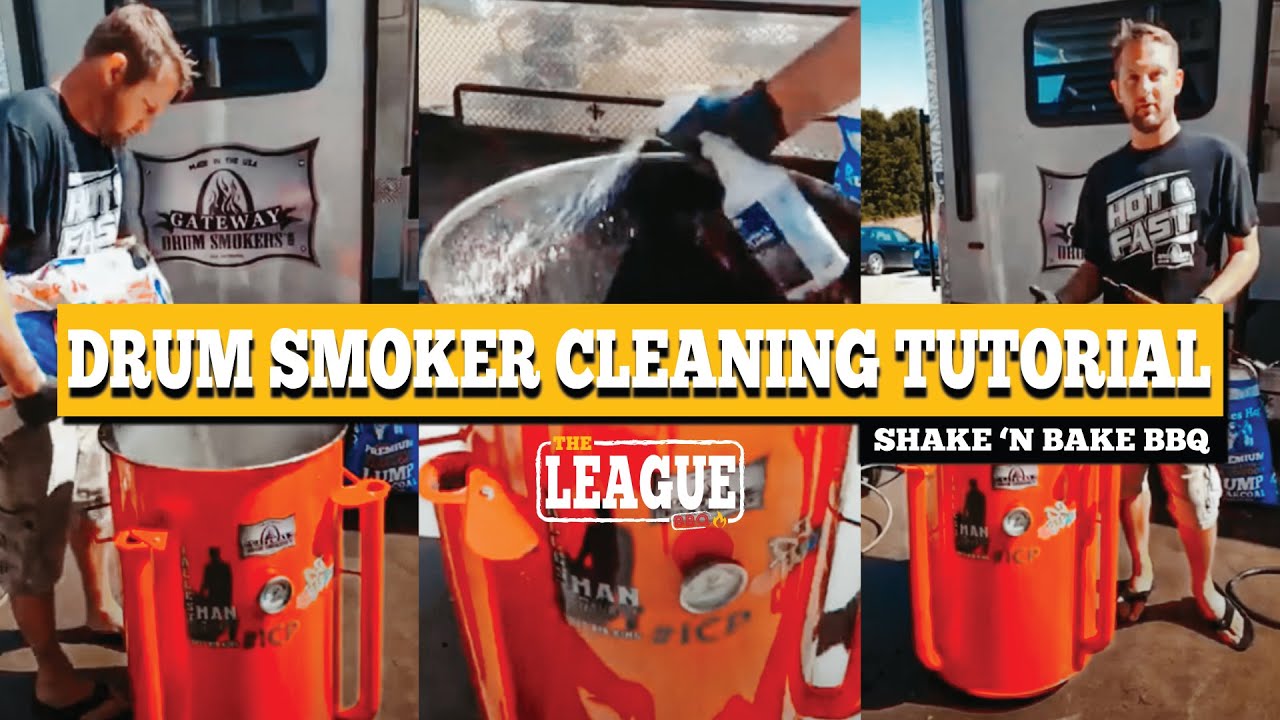 Руководство по чистке барабанного коптильного аппарата — Shake 'n Bake BBQ