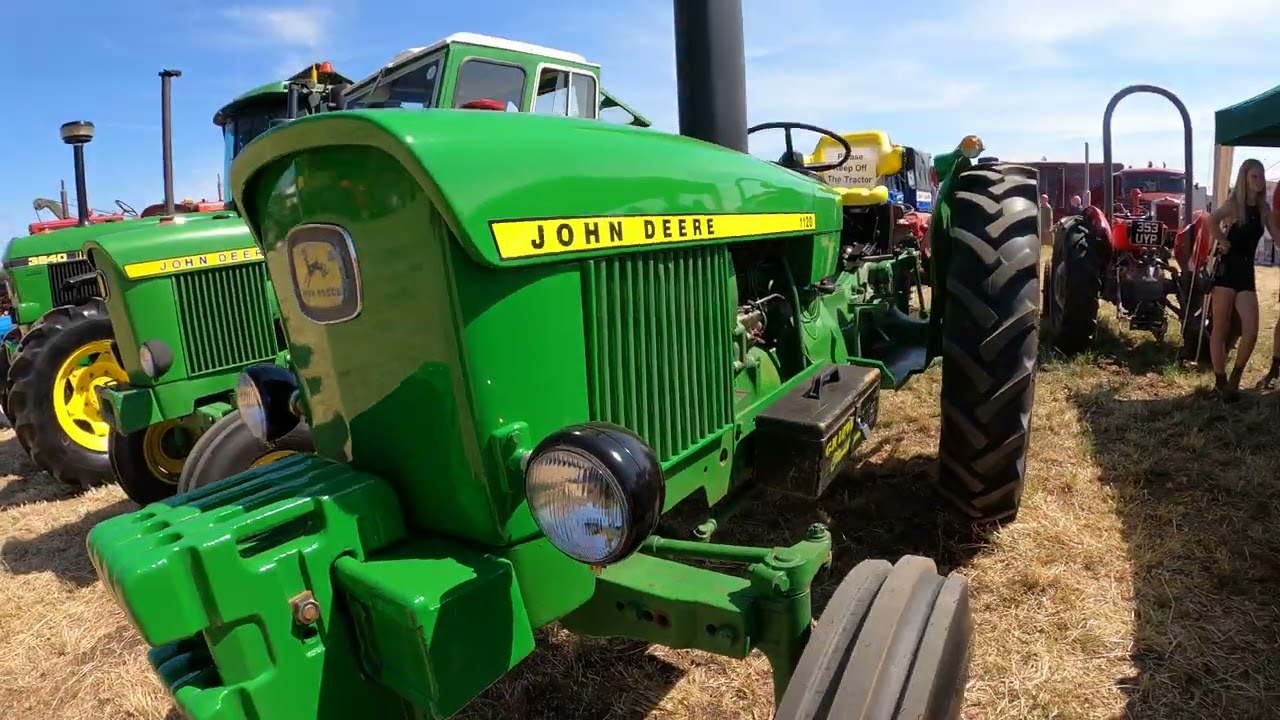 1968 John Deere 1120 2.7 Litre 3-Cyl Diesel Tractor (51 HP) Ashby Steam 2022