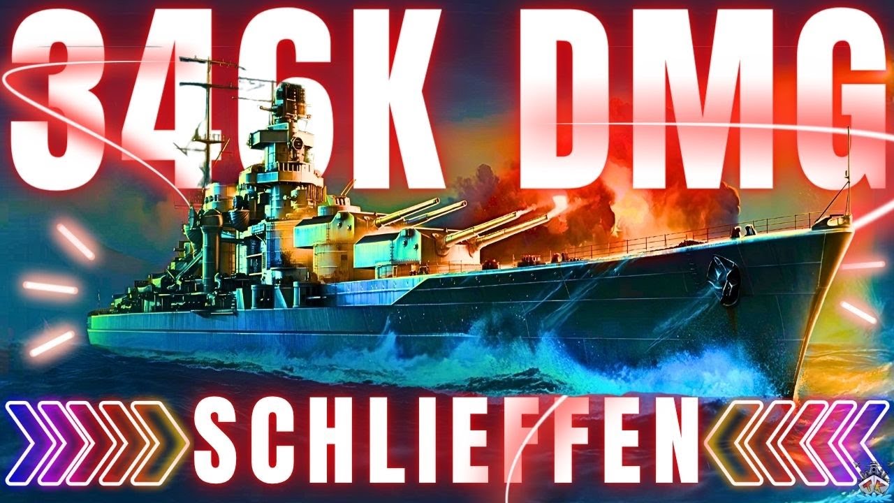 Schlieffen mit 346.000 DMG?! GÖÖRMERNY | 300K Club | World of Warships 🚢