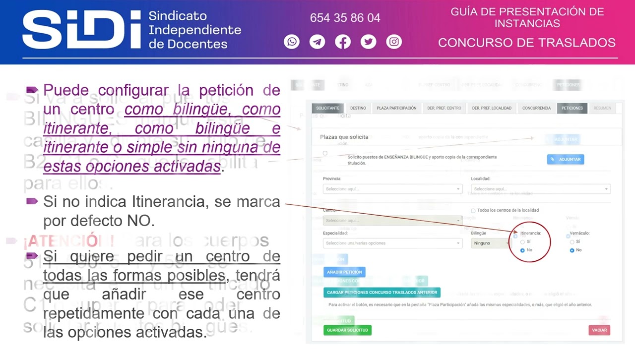 Tutorial 6 2025 Concurso Traslados FUNCIONARIOS PROVISIONALES QUE APORTAN TODOS LOS MERITOS